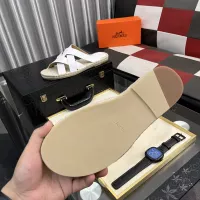 Cheap Hermes Slippers For Men #1348347 Replica Wholesale [$64.00 USD] [ITEM#1348347] on Replica Hermes Slippers