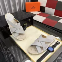 Cheap Hermes Slippers For Men #1348348 Replica Wholesale [$64.00 USD] [ITEM#1348348] on Replica Hermes Slippers