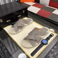 Cheap Hermes Slippers For Men #1348349 Replica Wholesale [$64.00 USD] [ITEM#1348349] on Replica Hermes Slippers