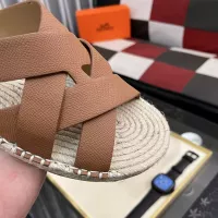 Cheap Hermes Slippers For Men #1348350 Replica Wholesale [$64.00 USD] [ITEM#1348350] on Replica Hermes Slippers