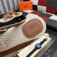 Cheap Hermes Slippers For Men #1348350 Replica Wholesale [$64.00 USD] [ITEM#1348350] on Replica Hermes Slippers