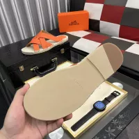 Cheap Hermes Slippers For Men #1348351 Replica Wholesale [$64.00 USD] [ITEM#1348351] on Replica Hermes Slippers