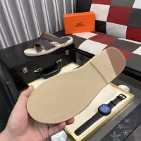 Cheap Hermes Slippers For Men #1348352 Replica Wholesale [$64.00 USD] [ITEM#1348352] on Replica Hermes Slippers