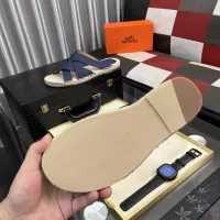 Cheap Hermes Slippers For Men #1348353 Replica Wholesale [$64.00 USD] [ITEM#1348353] on Replica Hermes Slippers