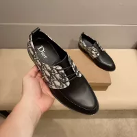 Cheap Christian Dior Leather Shoes For Men #1348355 Replica Wholesale [$80.00 USD] [ITEM#1348355] on Replica Christian Dior Leather Shoes