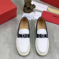 Cheap Salvatore Ferragamo Leather Shoes For Men #1348365 Replica Wholesale [$105.00 USD] [ITEM#1348365] on Replica Salvatore Ferragamo Leather Shoes