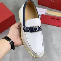 Cheap Salvatore Ferragamo Leather Shoes For Men #1348365 Replica Wholesale [$105.00 USD] [ITEM#1348365] on Replica Salvatore Ferragamo Leather Shoes