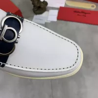 Cheap Salvatore Ferragamo Leather Shoes For Men #1348365 Replica Wholesale [$105.00 USD] [ITEM#1348365] on Replica Salvatore Ferragamo Leather Shoes