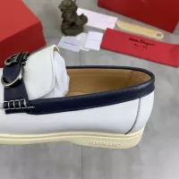 Cheap Salvatore Ferragamo Leather Shoes For Men #1348365 Replica Wholesale [$105.00 USD] [ITEM#1348365] on Replica Salvatore Ferragamo Leather Shoes