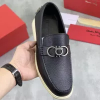 Cheap Salvatore Ferragamo Leather Shoes For Men #1348368 Replica Wholesale [$105.00 USD] [ITEM#1348368] on Replica Salvatore Ferragamo Leather Shoes