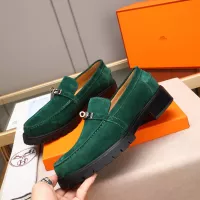 Cheap Hermes Leather Shoes For Men #1348370 Replica Wholesale [$85.00 USD] [ITEM#1348370] on Replica Hermes Leather Shoes