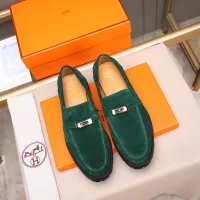 Cheap Hermes Leather Shoes For Men #1348370 Replica Wholesale [$85.00 USD] [ITEM#1348370] on Replica Hermes Leather Shoes