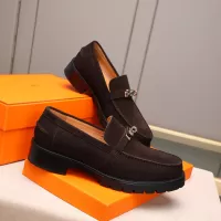 Cheap Hermes Leather Shoes For Men #1348371 Replica Wholesale [$85.00 USD] [ITEM#1348371] on Replica Hermes Leather Shoes