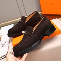 Cheap Hermes Leather Shoes For Men #1348371 Replica Wholesale [$85.00 USD] [ITEM#1348371] on Replica Hermes Leather Shoes