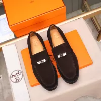 Cheap Hermes Leather Shoes For Men #1348371 Replica Wholesale [$85.00 USD] [ITEM#1348371] on Replica Hermes Leather Shoes