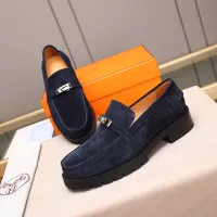 Cheap Hermes Leather Shoes For Men #1348372 Replica Wholesale [$85.00 USD] [ITEM#1348372] on Replica Hermes Leather Shoes