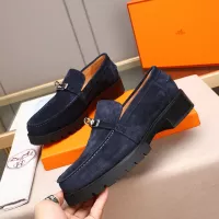 Cheap Hermes Leather Shoes For Men #1348372 Replica Wholesale [$85.00 USD] [ITEM#1348372] on Replica Hermes Leather Shoes