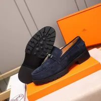 Cheap Hermes Leather Shoes For Men #1348372 Replica Wholesale [$85.00 USD] [ITEM#1348372] on Replica Hermes Leather Shoes
