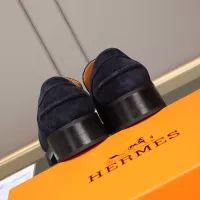 Cheap Hermes Leather Shoes For Men #1348372 Replica Wholesale [$85.00 USD] [ITEM#1348372] on Replica Hermes Leather Shoes