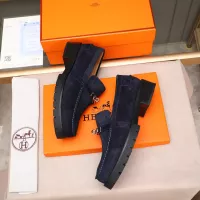 Cheap Hermes Leather Shoes For Men #1348372 Replica Wholesale [$85.00 USD] [ITEM#1348372] on Replica Hermes Leather Shoes
