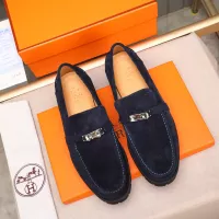 Cheap Hermes Leather Shoes For Men #1348372 Replica Wholesale [$85.00 USD] [ITEM#1348372] on Replica Hermes Leather Shoes