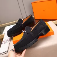 Cheap Hermes Leather Shoes For Men #1348373 Replica Wholesale [$85.00 USD] [ITEM#1348373] on Replica Hermes Leather Shoes