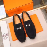 Cheap Hermes Leather Shoes For Men #1348373 Replica Wholesale [$85.00 USD] [ITEM#1348373] on Replica Hermes Leather Shoes