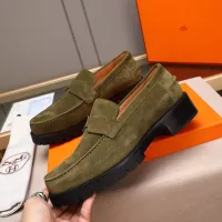 Cheap Hermes Leather Shoes For Men #1348374 Replica Wholesale [$85.00 USD] [ITEM#1348374] on Replica Hermes Leather Shoes