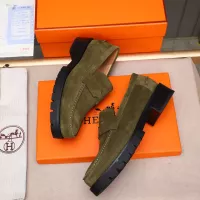 Cheap Hermes Leather Shoes For Men #1348374 Replica Wholesale [$85.00 USD] [ITEM#1348374] on Replica Hermes Leather Shoes
