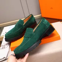 Cheap Hermes Leather Shoes For Men #1348375 Replica Wholesale [$85.00 USD] [ITEM#1348375] on Replica Hermes Leather Shoes