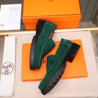 Cheap Hermes Leather Shoes For Men #1348375 Replica Wholesale [$85.00 USD] [ITEM#1348375] on Replica Hermes Leather Shoes