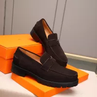 Cheap Hermes Leather Shoes For Men #1348376 Replica Wholesale [$85.00 USD] [ITEM#1348376] on Replica Hermes Leather Shoes