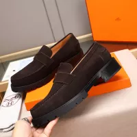 Cheap Hermes Leather Shoes For Men #1348376 Replica Wholesale [$85.00 USD] [ITEM#1348376] on Replica Hermes Leather Shoes