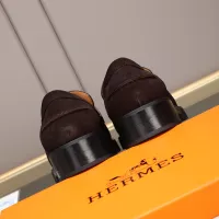 Cheap Hermes Leather Shoes For Men #1348376 Replica Wholesale [$85.00 USD] [ITEM#1348376] on Replica Hermes Leather Shoes
