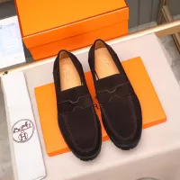 Cheap Hermes Leather Shoes For Men #1348376 Replica Wholesale [$85.00 USD] [ITEM#1348376] on Replica Hermes Leather Shoes