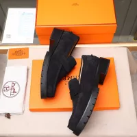Cheap Hermes Leather Shoes For Men #1348377 Replica Wholesale [$85.00 USD] [ITEM#1348377] on Replica Hermes Leather Shoes