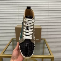 Cheap Christian Louboutin High Top Shoes For Men #1348431 Replica Wholesale [$98.00 USD] [ITEM#1348431] on Replica Christian Louboutin High Top Shoes