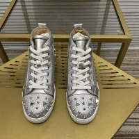 Cheap Christian Louboutin High Top Shoes For Women #1348434 Replica Wholesale [$102.00 USD] [ITEM#1348434] on Replica Christian Louboutin High Top Shoes