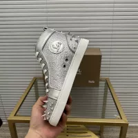 Cheap Christian Louboutin High Top Shoes For Women #1348434 Replica Wholesale [$102.00 USD] [ITEM#1348434] on Replica Christian Louboutin High Top Shoes