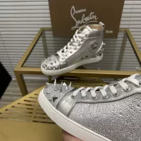 Cheap Christian Louboutin High Top Shoes For Women #1348434 Replica Wholesale [$102.00 USD] [ITEM#1348434] on Replica Christian Louboutin High Top Shoes