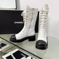Cheap Chanel Boots For Women #1348484 Replica Wholesale [$140.00 USD] [ITEM#1348484] on Replica Chanel Boots