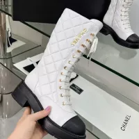 Cheap Chanel Boots For Women #1348484 Replica Wholesale [$140.00 USD] [ITEM#1348484] on Replica Chanel Boots