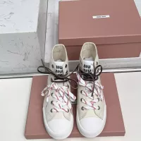 Cheap MIU MIU High Tops Shoes For Women #1348500 Replica Wholesale [$96.00 USD] [ITEM#1348500] on Replica MIU MIU High Tops Shoes