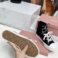 Cheap MIU MIU High Tops Shoes For Women #1348503 Replica Wholesale [$96.00 USD] [ITEM#1348503] on Replica MIU MIU High Tops Shoes