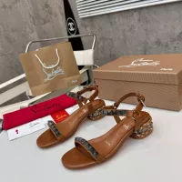 Cheap Christian Louboutin Sandal For Women #1348506 Replica Wholesale [$98.00 USD] [ITEM#1348506] on Replica Christian Louboutin Sandal