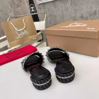 Cheap Christian Louboutin CL Slippers For Women #1348509 Replica Wholesale [$98.00 USD] [ITEM#1348509] on Replica Christian Louboutin CL Slippers