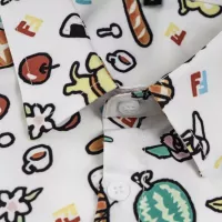 Cheap Fendi Shirts Short Sleeved For Unisex #1348542 Replica Wholesale [$48.00 USD] [ITEM#1348542] on Replica Fendi Shirts