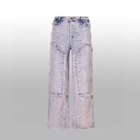 Cheap Louis Vuitton LV Jeans For Unisex #1348577 Replica Wholesale [$102.00 USD] [ITEM#1348577] on Replica Louis Vuitton LV Jeans