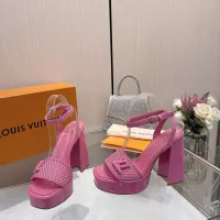 Cheap Louis Vuitton Sandal For Women #1348584 Replica Wholesale [$125.00 USD] [ITEM#1348584] on Replica Louis Vuitton Sandal
