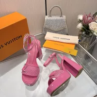 Cheap Louis Vuitton Sandal For Women #1348584 Replica Wholesale [$125.00 USD] [ITEM#1348584] on Replica Louis Vuitton Sandal